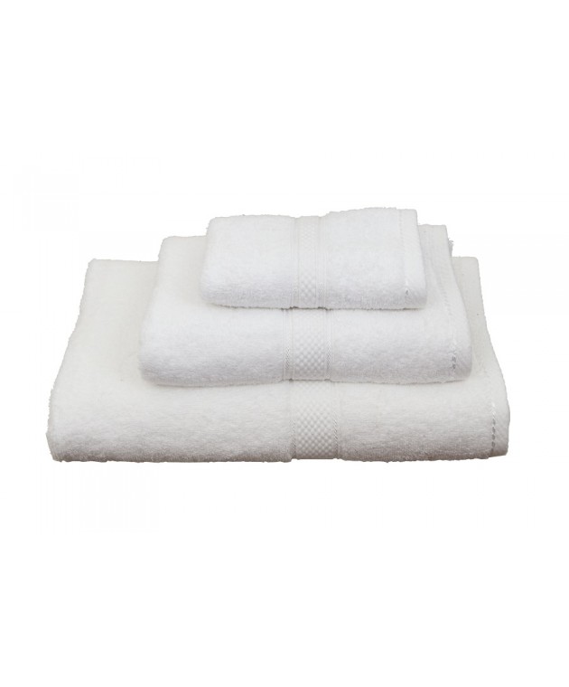 Πετσέτα προσώπου CLASSIC WHITE (50X100), VIOPROS Πετσέτες Mπάνιου