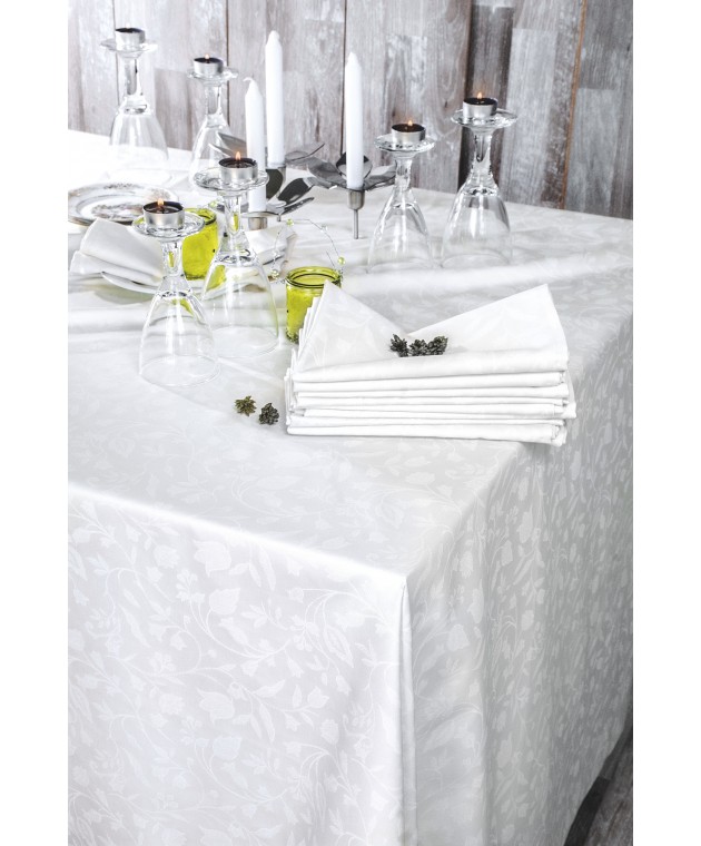 Τραπεζομάντηλο BENSIMON WHITE (140X180) , RYTHMOS HOME Τραπεζομάντηλα