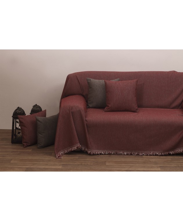 Ριχτάρι πολυθρόνας 2100 RED (150X180), VIOPROS Ριχτάρια