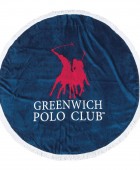 Πετσέτα θαλάσσης στρογγυλή Φ160 2824, GREENWICH POLO CLUB