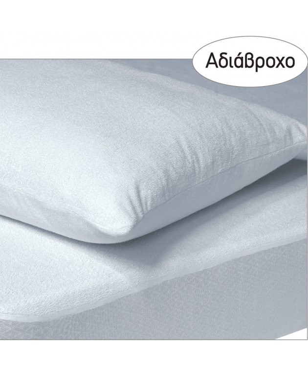 Επίστρωμα ημίδιπλο αδιάβροχο (120Χ200+35) COMFORT LINE 1089, DAS HOME