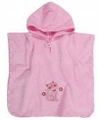 Πόντσο με κουκούλα (45Χ90) SMILE LINE EMBROIDERY 6541, DAS BABY Βρεφικά Μπουρνούζια