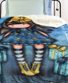 Κουβέρτα fleece παιδική (160Χ220) SANTORO 5020, DAS HOME Κουβέρτες Fleece