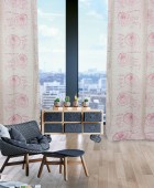 Κουρτίνα με τρουκς (140Χ280) 2031, DAS HOME Υπνοδωμάτιο