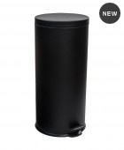 Κάδος απορριμμάτων (30L) 01-9120 CLASSIC BLACK MATT, ESTIA Κάδοι Απορριμάτων