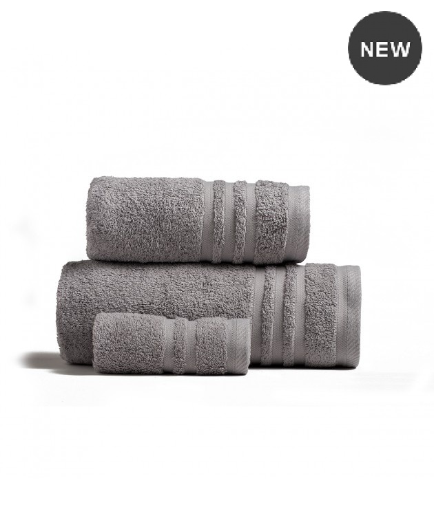 Πετσέτα προσώπου (50Χ100) PREMIO LIGHT GREY, MELINEN Πετσέτες Mπάνιου