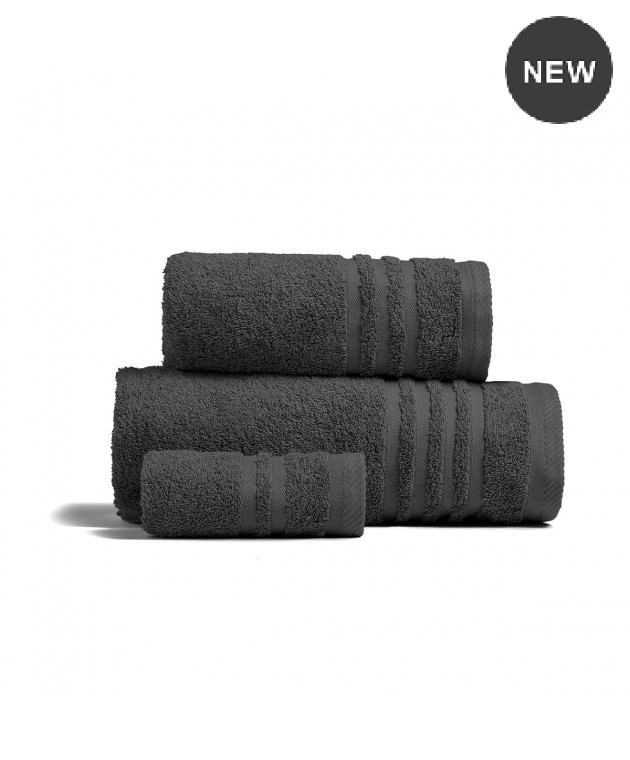 Πετσέτα μπάνιου (80Χ150) PREMIO DARK GREY, MELINEN Πετσέτες Mπάνιου
