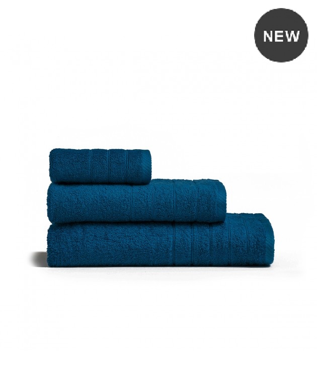 Πετσέτα προσώπου (50Χ90) FRESCA DARK BLUE, MELINEN Πετσέτες Mπάνιου