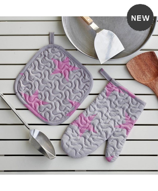 Σετ κουζίνας 2 τεμ. STAR GIRL GREY, MELINEN Σετ Kουζίνας