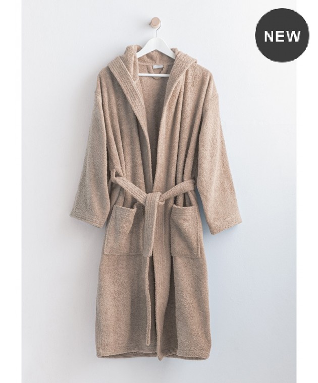 Μπουρνούζι (XXL) CLASSIC BEIGE, PALAMAIKI Μπουρνούζια