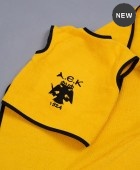 Σετ λουτρού 3 τεμ. AEK BABY BLOCK, PALAMAIKI Βρεφικά Μπουρνούζια