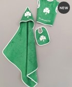 Σετ λουτρού 3 τεμ. PANATHINAIKOS BABY BLOCK, PALAMAIKI Βρεφικές Κάπες