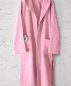 Μπουρνούζι με κουκούλα AMADEUS PINK (XL), RYTHMOS HOME Μπουρνούζια