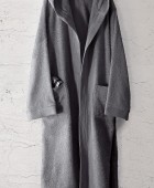 Μπουρνούζι με κουκούλα AMADEUS GREY (M), RYTHMOS HOME Μπουρνούζια