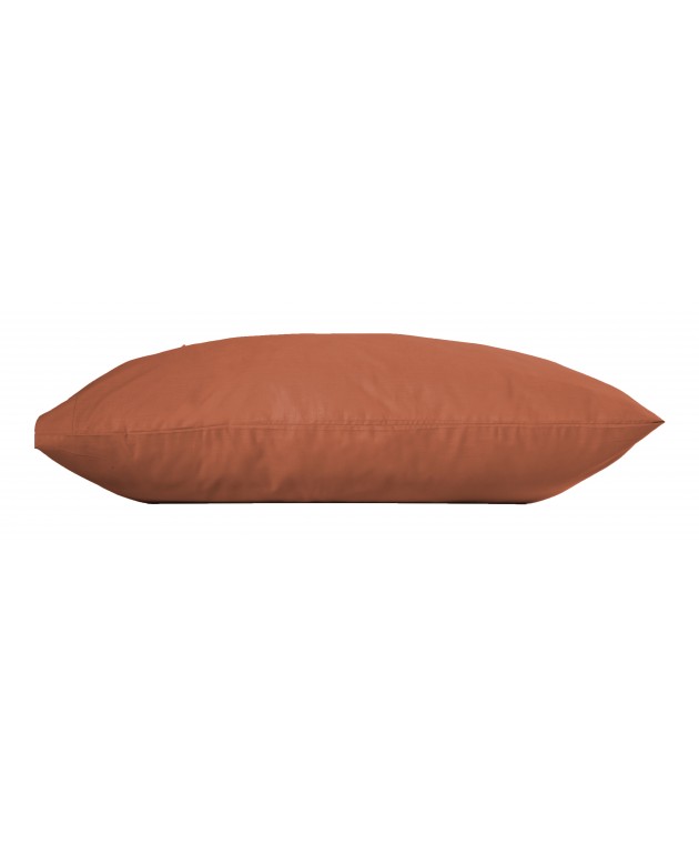 Σεντόνι μεμονωμένο μονό με λάστιχο (100Χ200+25) BASIC TERRACOTTA, VIOPROS Σεντόνια μεμονωμένα με Λάστιχο