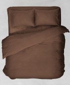 Σεντόνι μεμονωμένο Υ/Δ (220X260) BASIC CHOCOLATE, VIOPROS Σεντόνια Μεμονωμένα Υπέρδιπλα