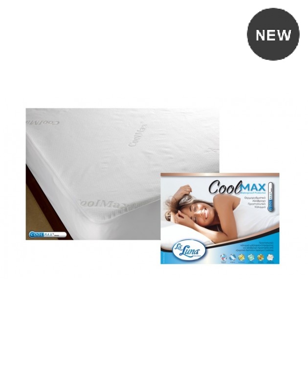 Επίστρωμα αδιάβροχο μονό (90X200+30-40) COOLMAX, LA LUNA Επιστρώματα Μονά - Ημίδιπλα