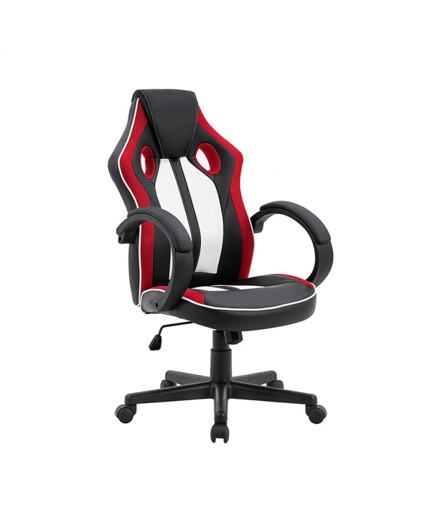 A3950 ΜΑΥΡΗ/ΚΟΚΚ/ΛΕΥΚΟ PU ΠΟΛΥΘΡΟΝΑ ΓΡΑΦΕΙΟΥ Καρέκλες Γραφείου