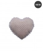 Διακοσμητικό μαξιλάρι (40Χ38) ELWIN HEART BEIGE, PALAMAIKI Παιδικά Διακοσμητικά Μαξιλάρια