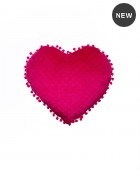 Διακοσμητικό μαξιλάρι (40Χ38) ELWIN HEART FUSCHIA, PALAMAIKI Παιδικά Διακοσμητικά Μαξιλάρια