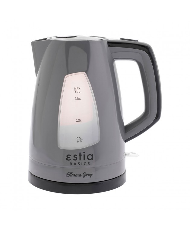 ΒΡΑΣΤΗΡΑΣ AROMA GREY ΠΛΑΣΤΙΚΟΣ 2200w 1.7lt ΓΚΡΙ 06-10089, ESTIA ΟΙΚΙΑΚΑ