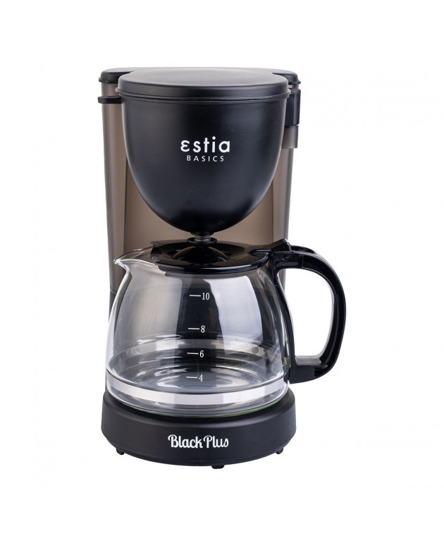 ΚΑΦΕΤΙΕΡΑ ΦΙΛΤΡΟΥ BLACK PLUS 750w (1.25lt) 06-10058, ESTIA ΟΙΚΙΑΚΑ