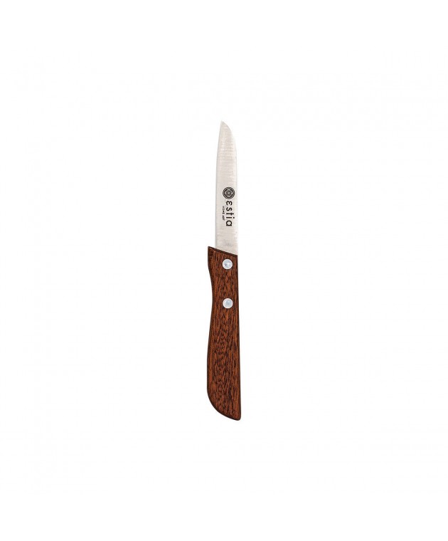 ΜΑΧΑΙΡΙ ΑΠΟΦΛΟΙΩΣΗΣ 17.5cm ΜΕ ΞΥΛΙΝΗ ΛΑΒΗ 01-6938, ESTIA Μαχαιροπίρουνα