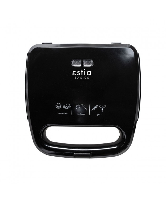 ΤΟΣΤΙΕΡΑ BLACK PLUS 2 ΘΕΣΕΩΝ 750w ΜΑΥΡΗ 06-10027, ESTIA ΟΙΚΙΑΚΑ