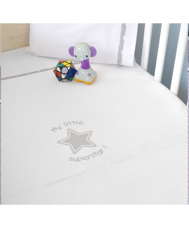 Baby Oliver des.301 Κουβέρτα Πικέ Αγκαλιάς 80Χ100 Πικέ Κουβέρτες