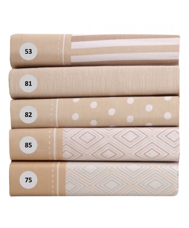 Σεντόνι μεμονωμένο μονό (170Χ270) MIX & MATCH 85, ANNA RISKA