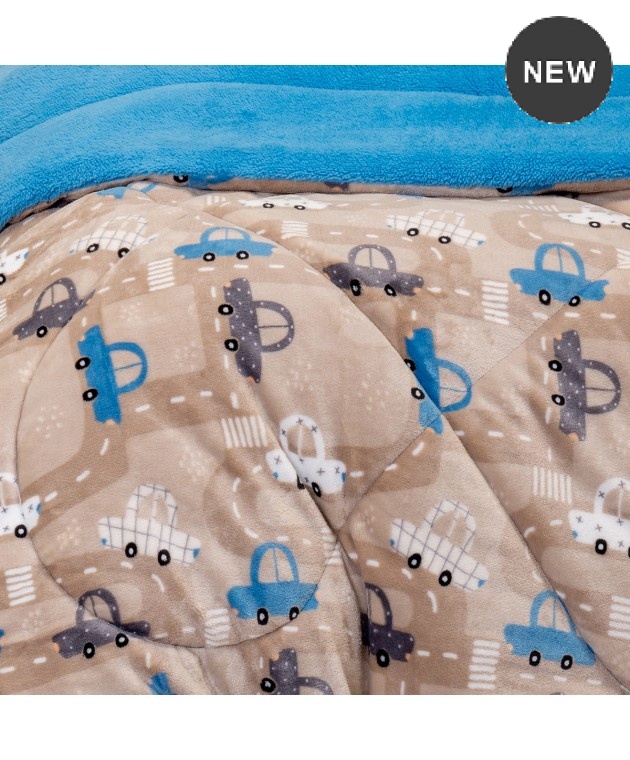 Κουβέρτα fleece παιδική (160Χ220) STARITO SKY, MELINEN Κουβέρτες Fleece
