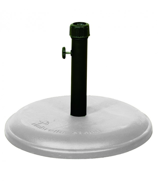 Λευκή Τσιμεντένια Βάση Ομπρέλας (16Kgr , ⌀ 45cm) TH16W, LIANOS  Βάσεις Ομπρελών