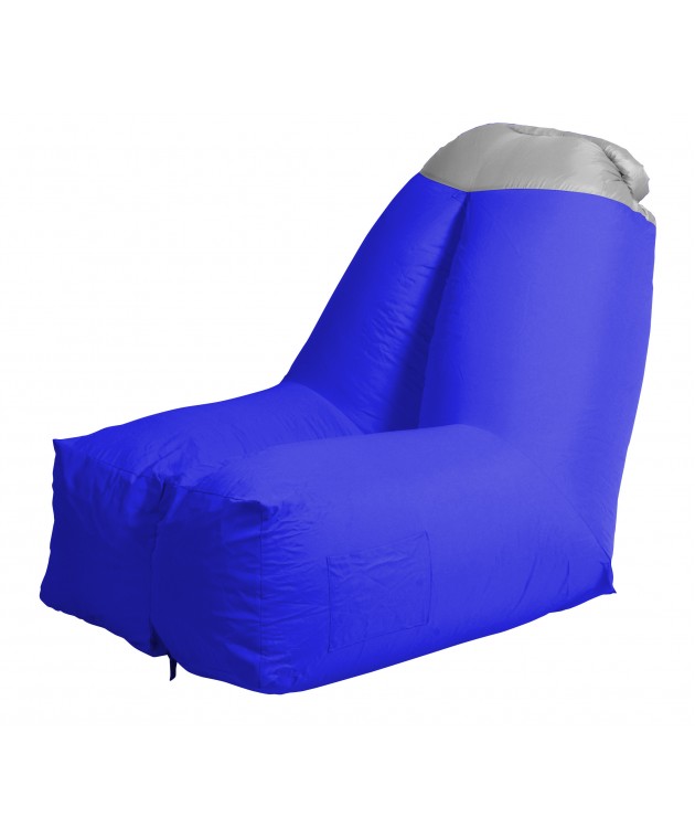 Μπλέ Φουσκωτή Πολυθρόνα Παραλίας (121 x 91 x 98(h)cm) 176224, LIANOS  Καρέκλες Θαλάσσης