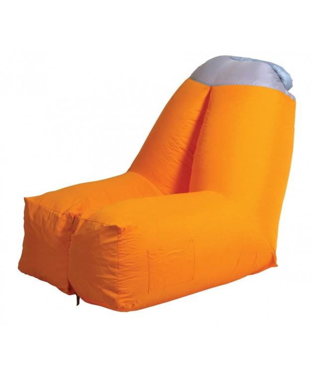 Πορτοκαλί Φουσκωτή Πολυθρόνα Παραλίας (121 x 91 x 98(h)cm) 176225, LIANOS Καρέκλες Θαλάσσης