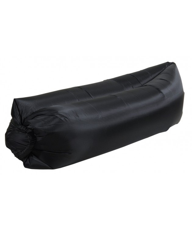 Μάυρη Φουσκωτή Πολυθρόνα Παραλίας (260 x 70cm) 176216, LIANOS Καρέκλες Θαλάσσης