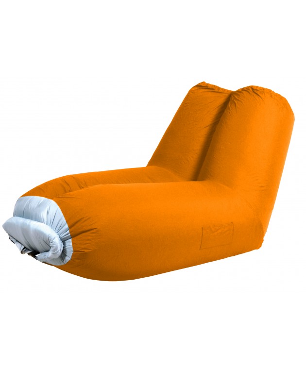 Πορτοκαλί Φουσκωτή Πολυθρόνα Παραλίας (178 x 82 x 98(h)cm) 176221, LIANOS Καρέκλες Θαλάσσης