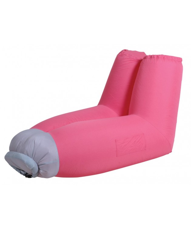Ρόζ Φουσκωτή Πολυθρόνα Παραλίας (178 x 82 x 98(h)cm) 176222, LIANOS Καρέκλες Θαλάσσης