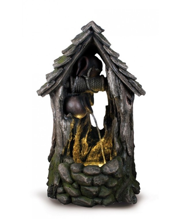 Led Φωτιζόμενο Συντριβάνι (100cm) DW172015, LIANOS Συντριβάνια