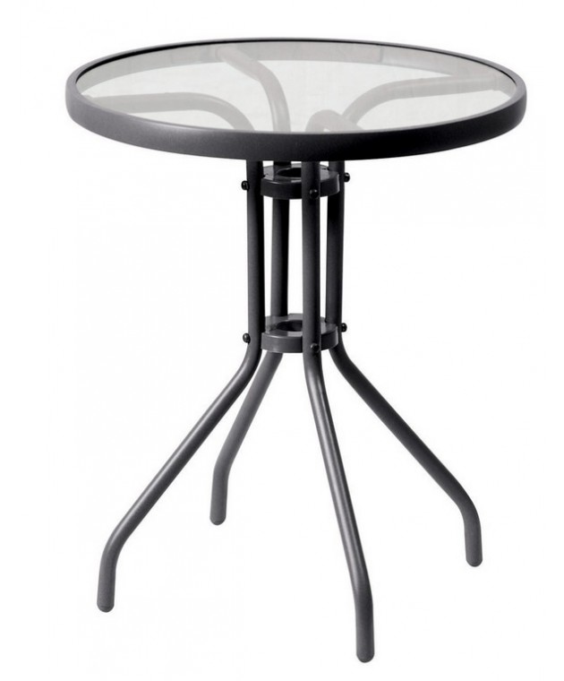 Στρογγυλό Μεταλλικό Τραπέζι (70 x 75(h)cm) 186529, LIANOS Μεταλλικά