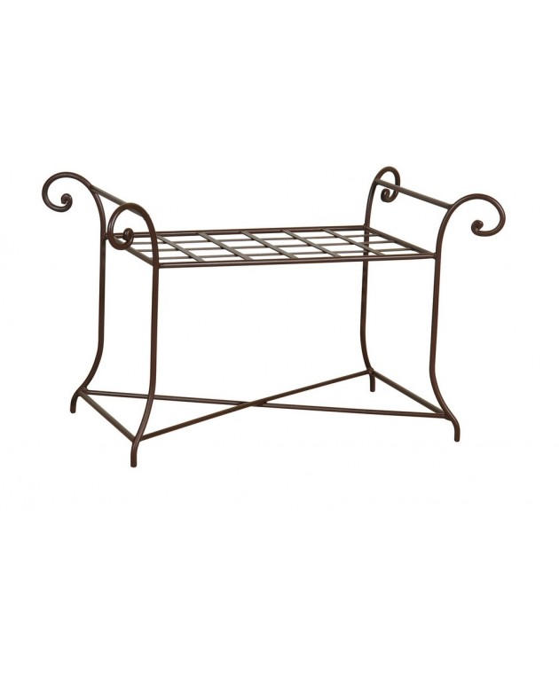 Μεταλλικό Σκαμπώ (60(w) x 35(d) x 40(h) cm) 186819, LIANOS Σκαμπώ / Πουφ