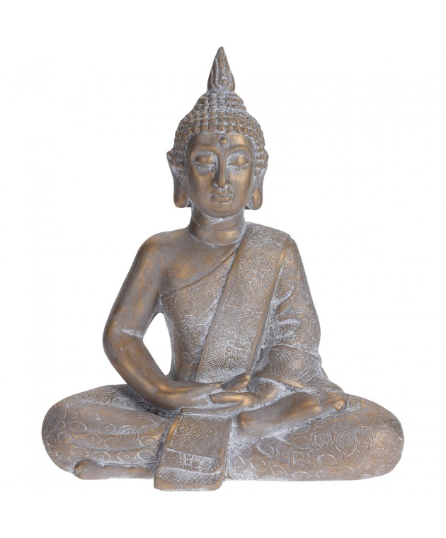 Διακοσμητικός Καθιστός Βούδας 41 x 23 x 49(h)cm Επιτραπέζια Διακοσμητικά