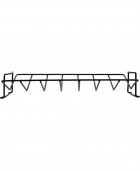 ΣΧΑΡΑ ΓΙΑ ΤΑΨΙ ΜΕΤΑΛΛΙΚΗ (36x26x7cm) 01-10577, ESTIA Gadgets Κουζίνας