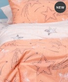 Σεντόνι μεμονωμένο μονό φανελένιο με λάστιχο (100Χ200+30) BUNNY BEIGE, MELINEN Παιδικά Σεντόνια Φανελένια