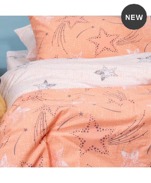 Σεντόνι μεμονωμένο μονό φανελένιο με λάστιχο (100Χ200+30) BUNNY BEIGE, MELINEN Παιδικά Σεντόνια Φανελένια