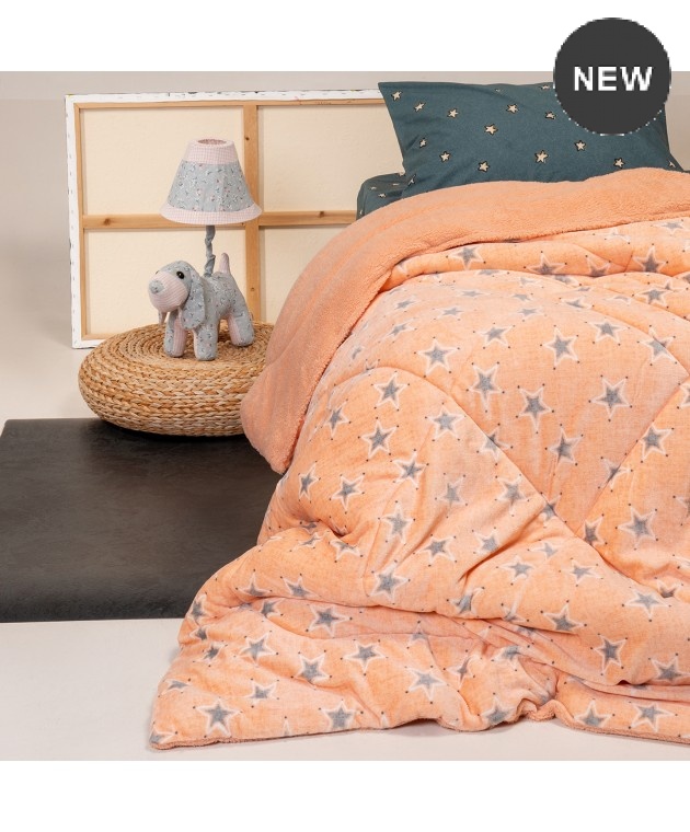Κουβέρτα fleece παιδική (160Χ220) STARITO SKY, MELINEN Κουβέρτες Fleece