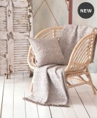 Ριχτάρι πολυθρόνας (160Χ180) XAVIERA BEIGE, RYTHMOS HOME  Ριχτάρια