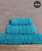 Σετ πετσέτες 3 τεμ. ARIA 05 PETROL, RYTHMOS HOME  Πετσέτες Mπάνιου