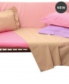 Σετ σεντόνια λίκνου (80X100) PRESTIGE BEIGE, ANNA RISKA Βρεφικά Σεντόνια Λίκνου-Καλαθούνας