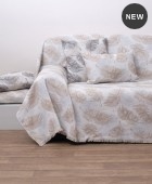 Ριχτάρι πολυθρόνας (180Χ150) 1440 GREY, ANNA RISKA Ριχτάρια Χειμωνιάτικα