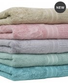 Πετσέτα χεριών (30Χ50) MODAL 1 BEIGE, ANNA RISKA Πετσέτες Mπάνιου